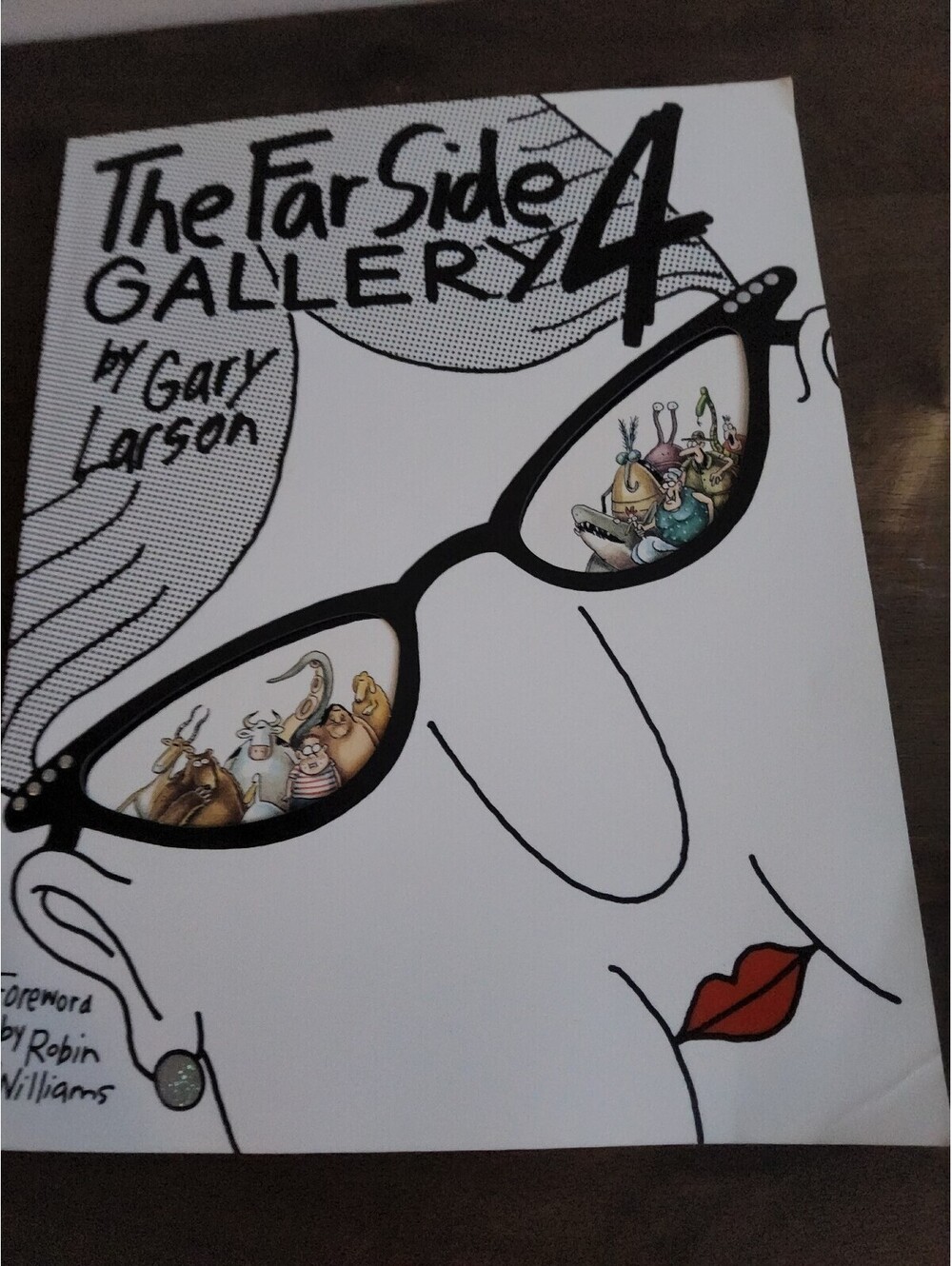 The Far Side Gallery 4 Gary Larson 1993 Paperback Robin Williams Comics Humor